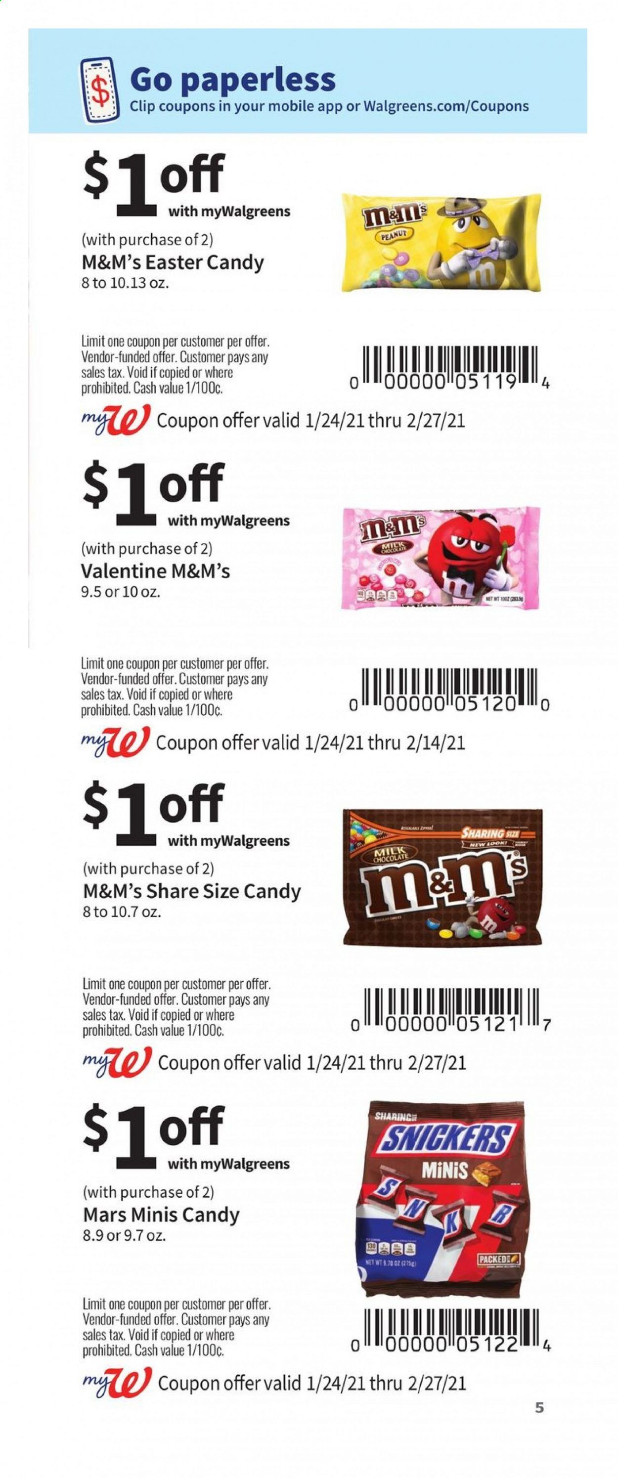 Walgreens Weekly Ad Flyer January 24 to February 27