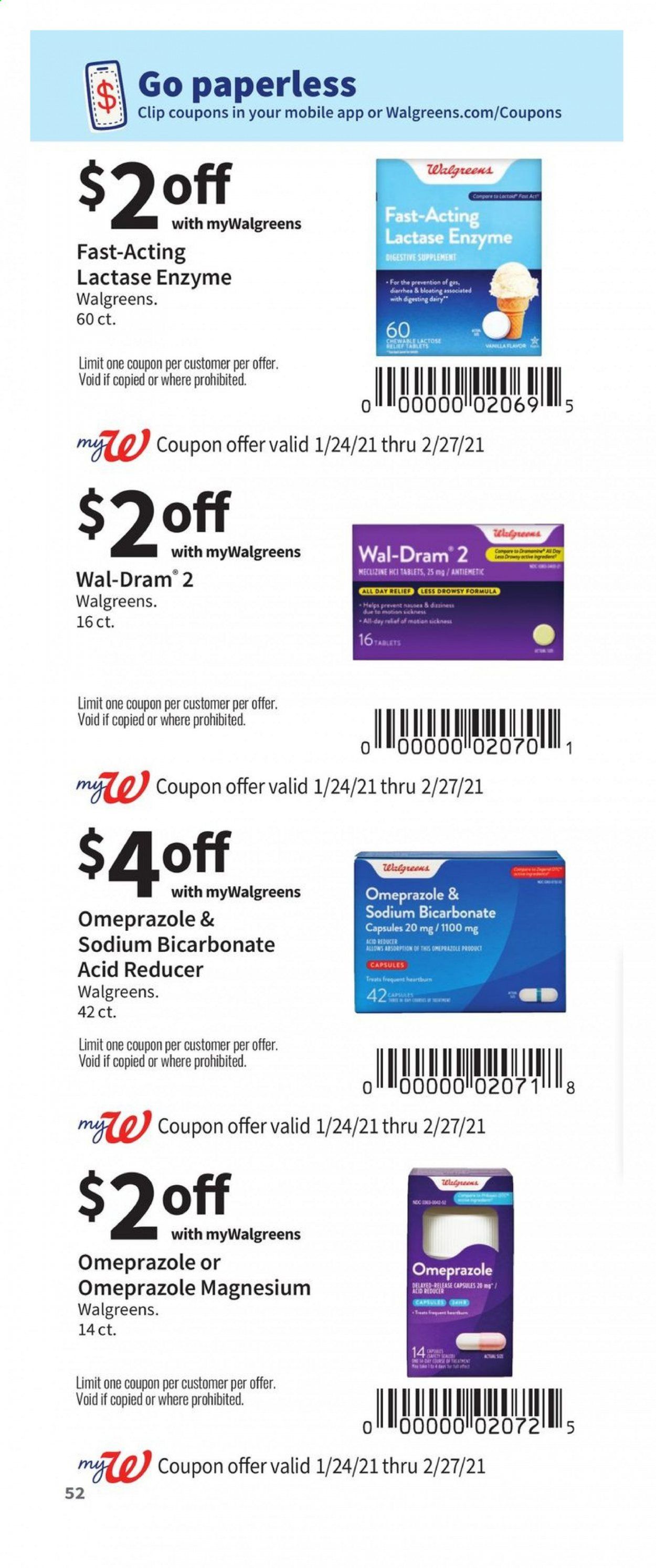 Walgreens Weekly Ad Flyer January 24 to February 27