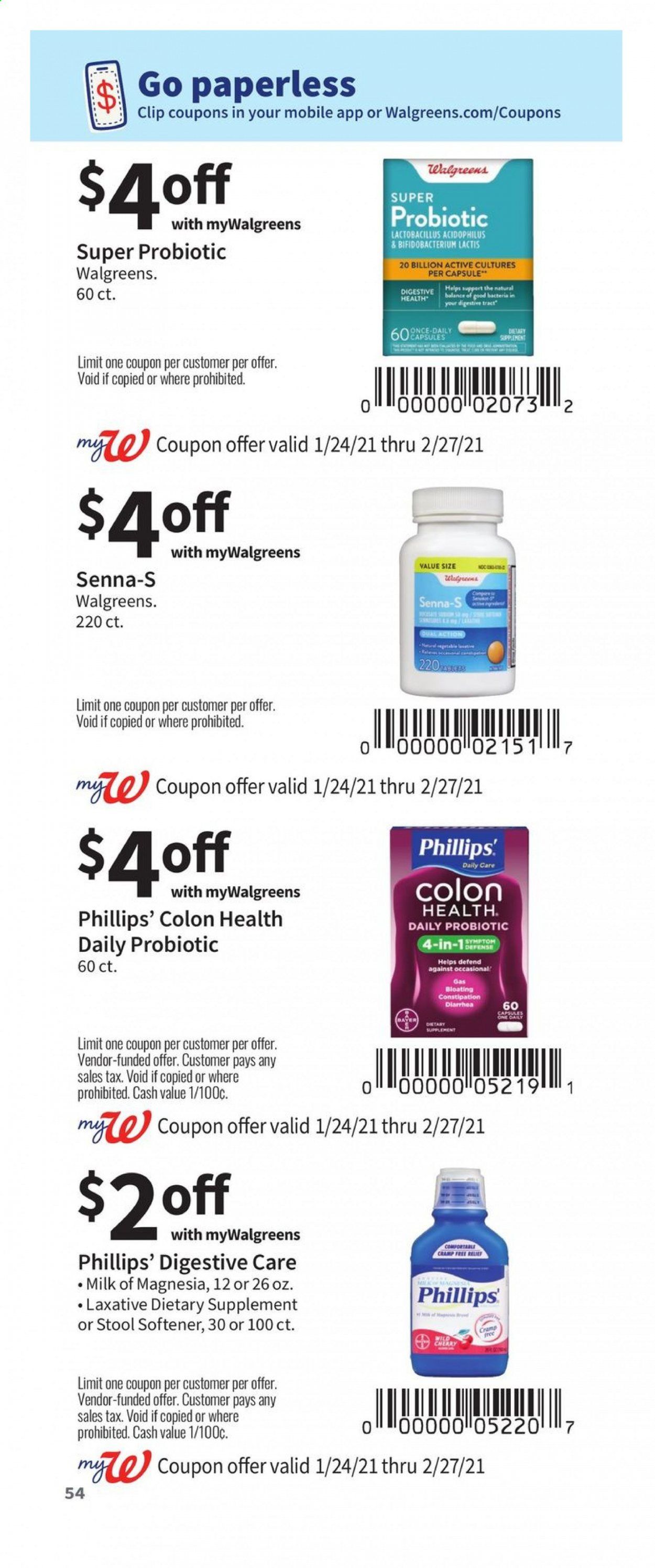 Walgreens Weekly Ad Flyer January 24 to February 27