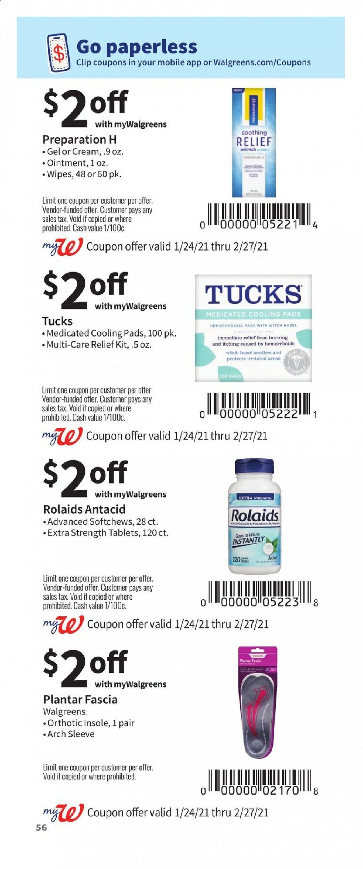 Walgreens Weekly Ad Flyer January 24 to February 27