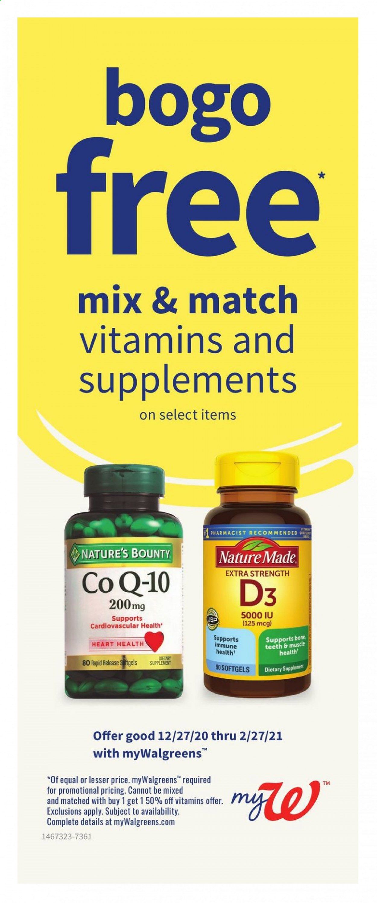 Walgreens Weekly Ad Flyer January 24 to February 27