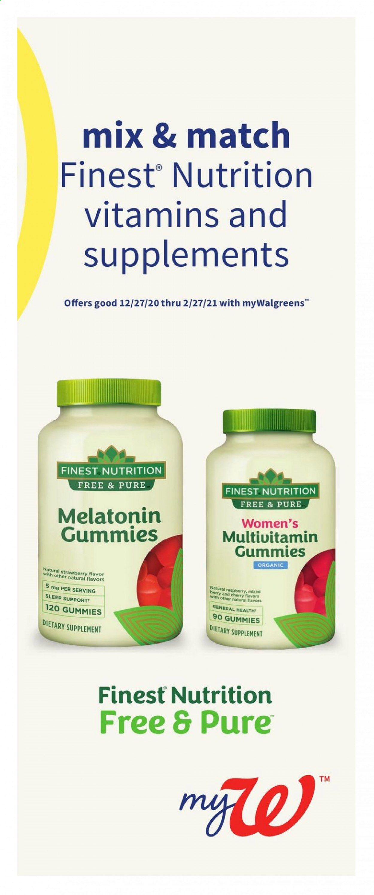 Walgreens Weekly Ad Flyer January 24 to February 27