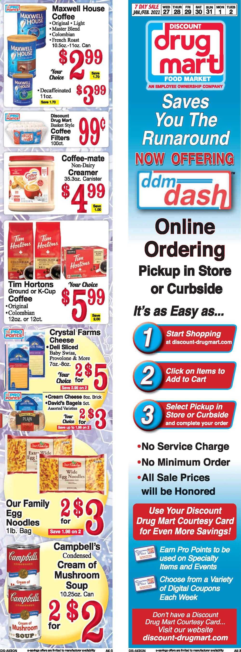 Discount Drug Mart (OH) Weekly Ad Flyer January 27 to February 2