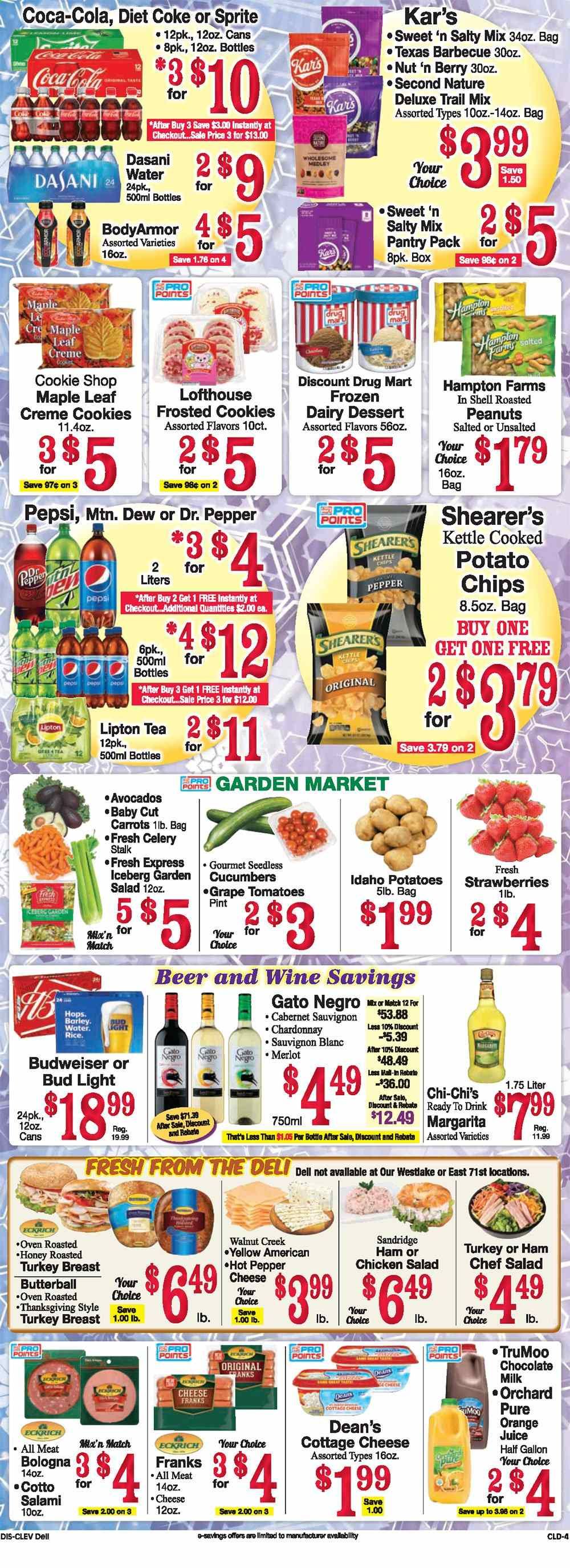 Discount Drug Mart (OH) Weekly Ad Flyer January 27 to February 2