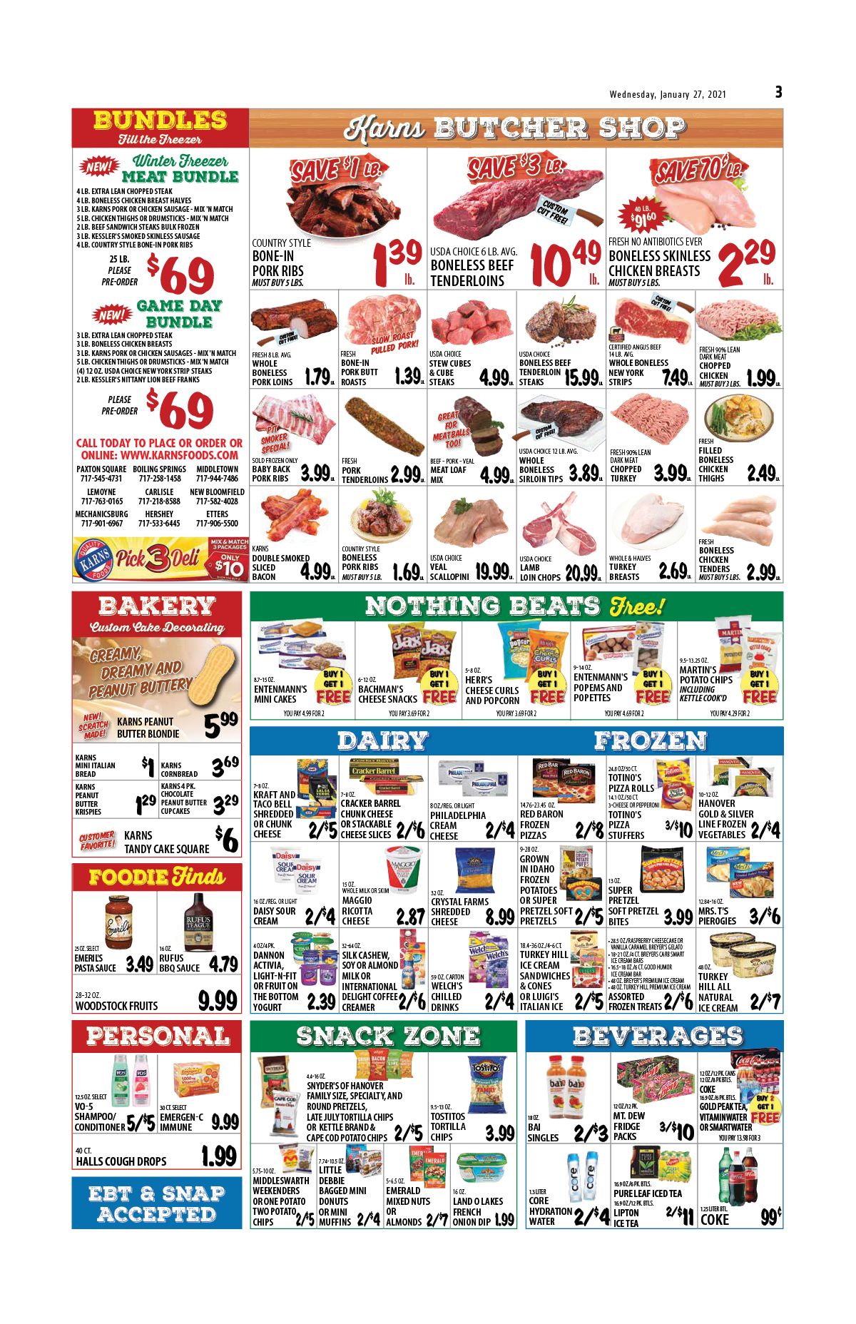 Karns Quality Foods Weekly Ad Flyer January 26 to February 1, 2021