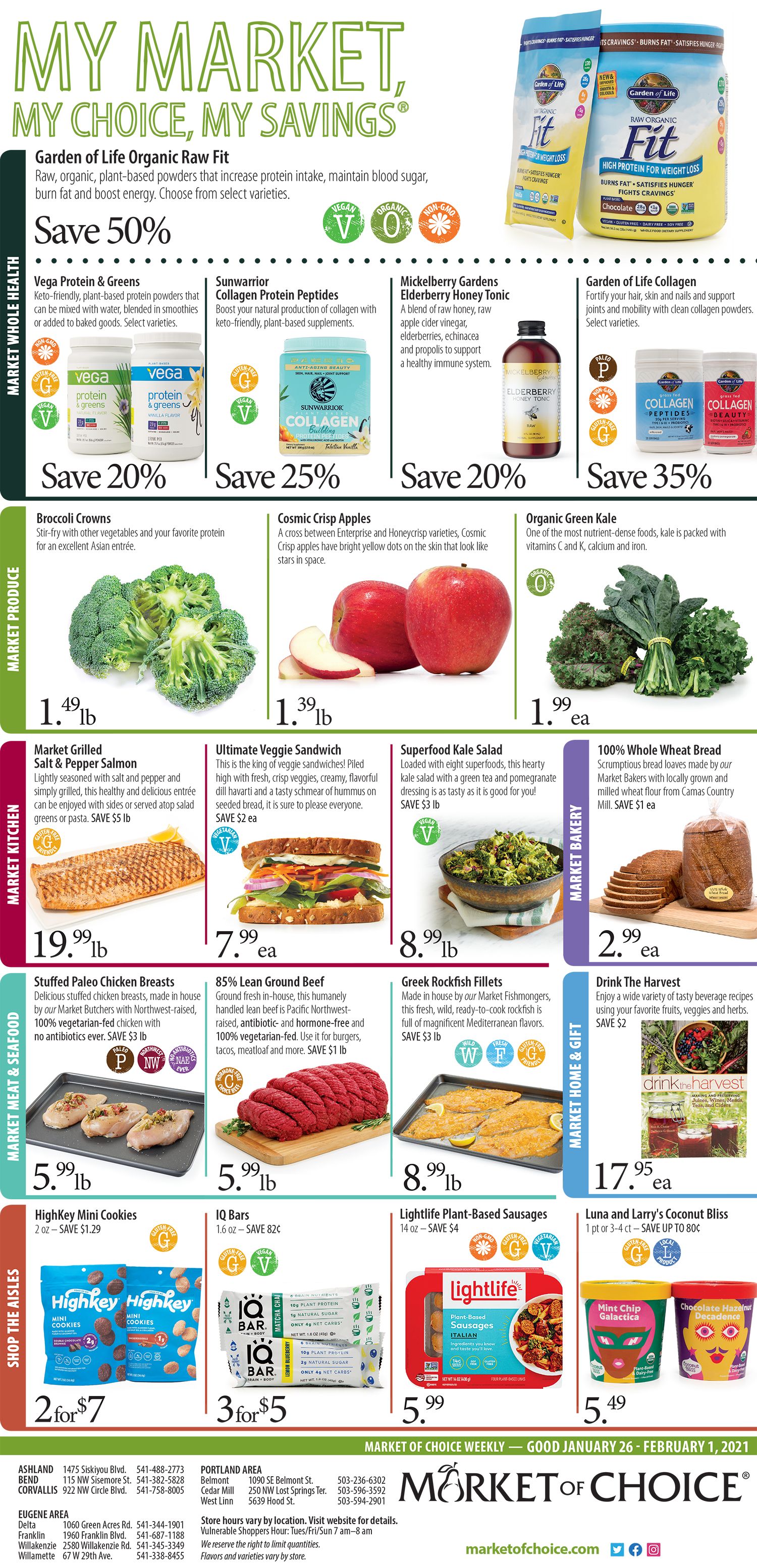 Market Of Choice Weekly Ad Flyer January 26 to February 1, 2021
