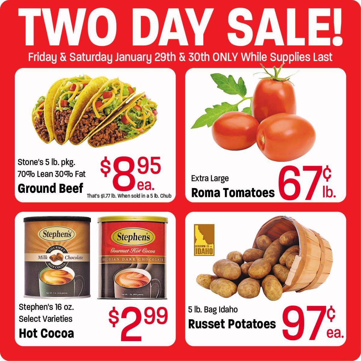 Ridley's Family Market Weekly Ad Flyer January 26 to February 1, 2021