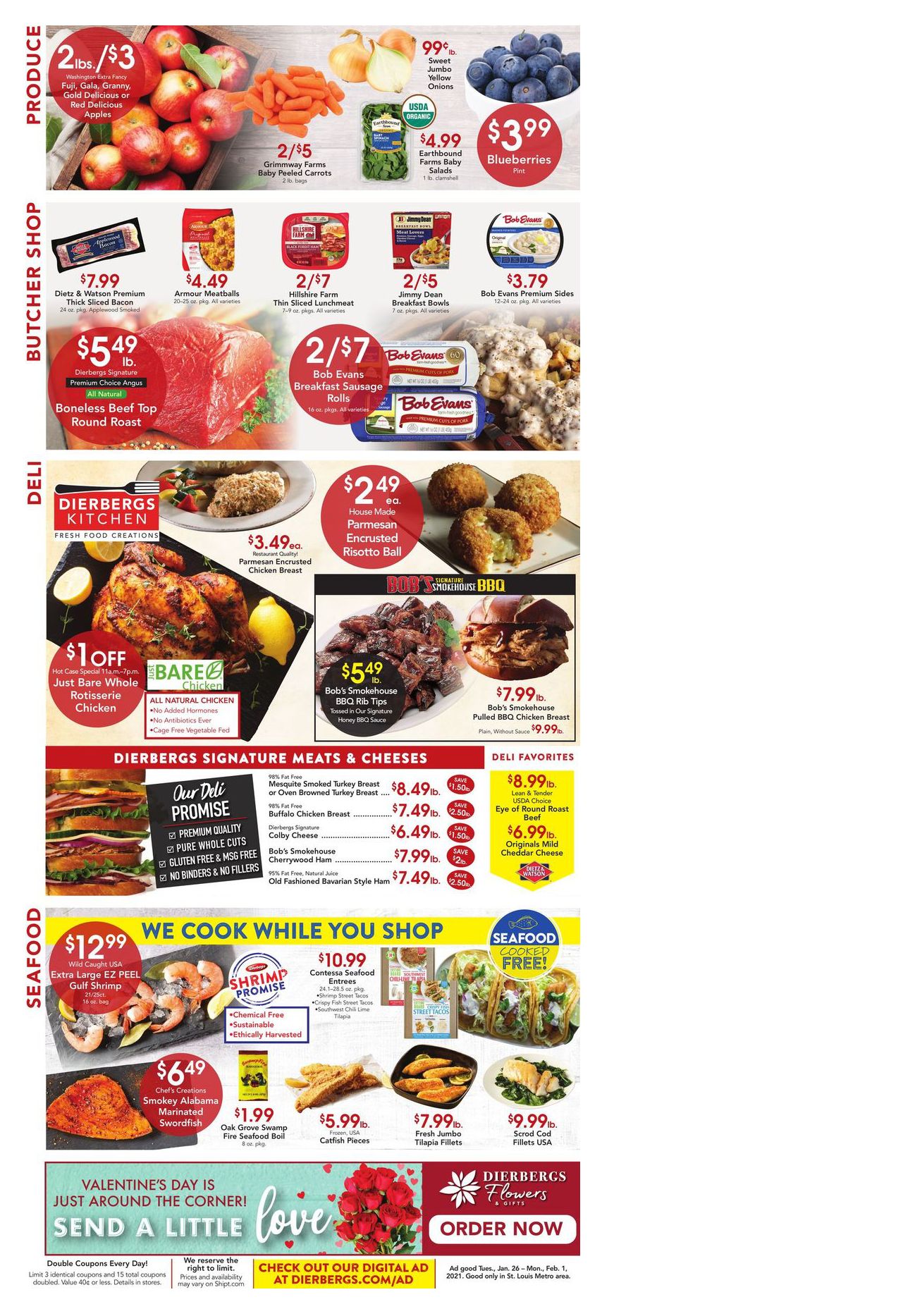 Dierbergs Weekly Ad Flyer January 26 to February 1, 2021