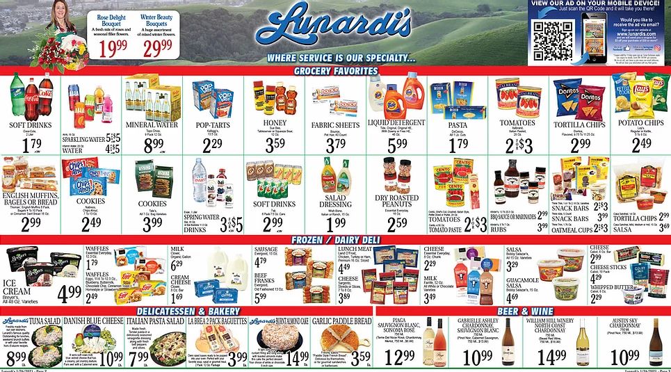 Lunardi's Weekly Ad Flyer January 26 to February 1, 2021