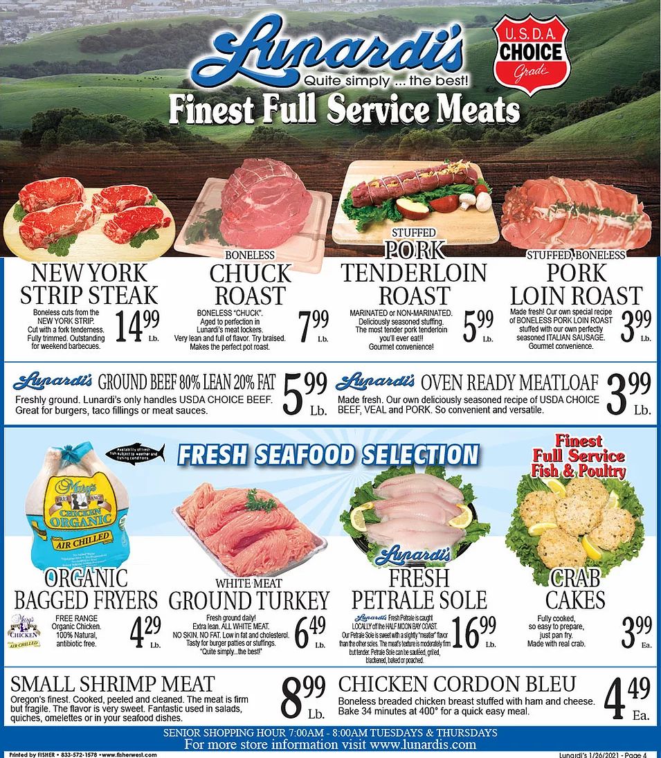 Lunardi's Weekly Ad Flyer January 26 to February 1, 2021