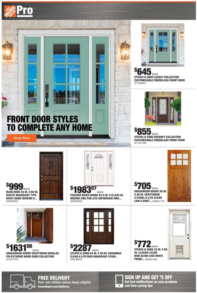 The Home Depot Weekly Ad Flyer January 25 to February 1