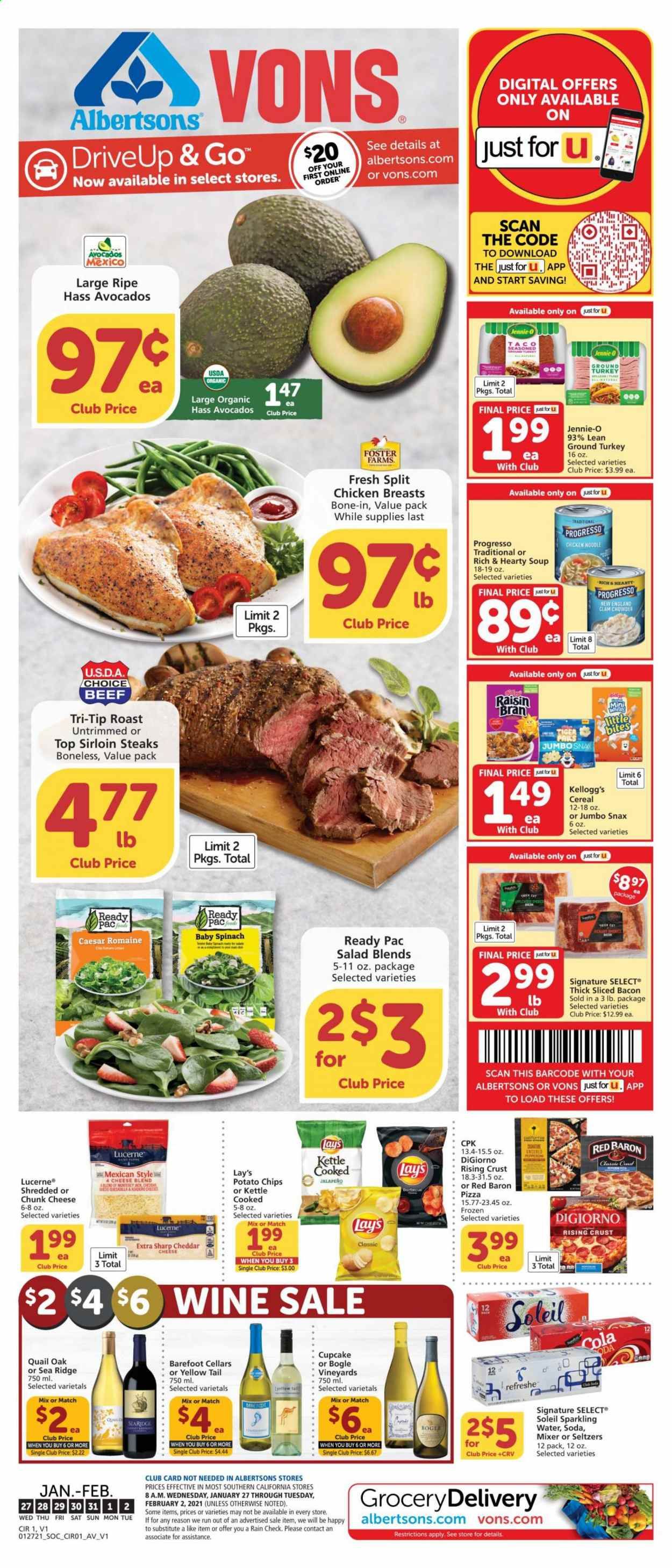 Albertsons Weekly Ad Flyer January 27 to February 2