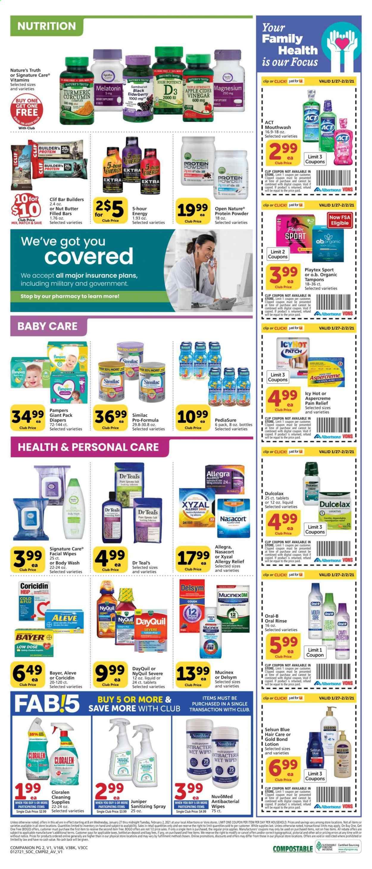 Albertsons Weekly Ad Flyer January 27 to February 2