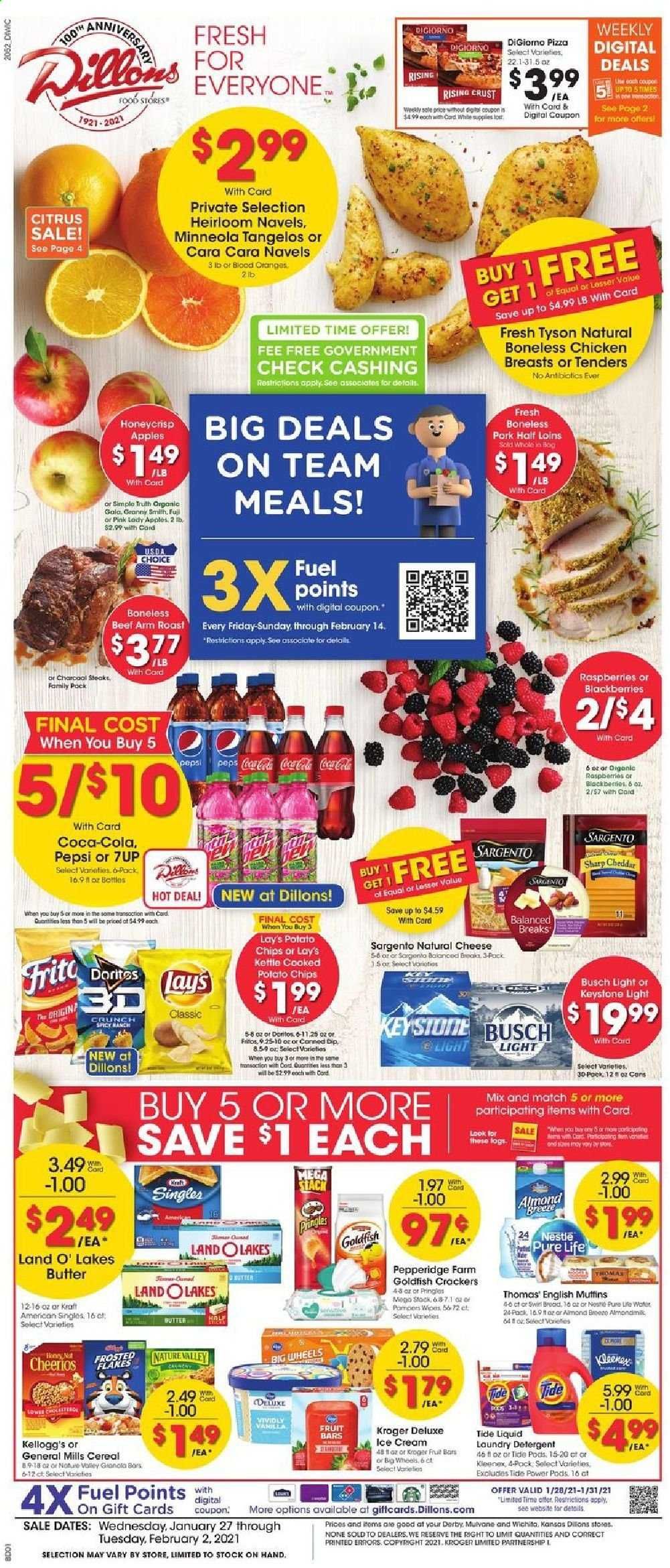 Dillons (KS) Weekly Ad Flyer January 27 to February 2