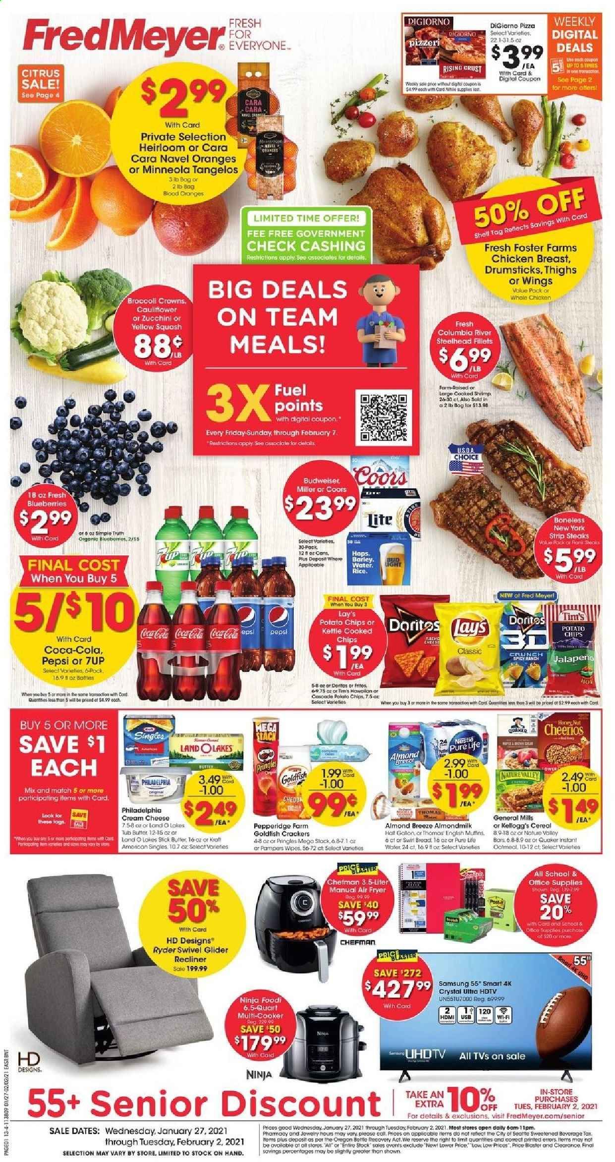 Fred Meyer (DC, DE, NJ, NY, PA, VA) Weekly Ad Flyer January 27 to February 2