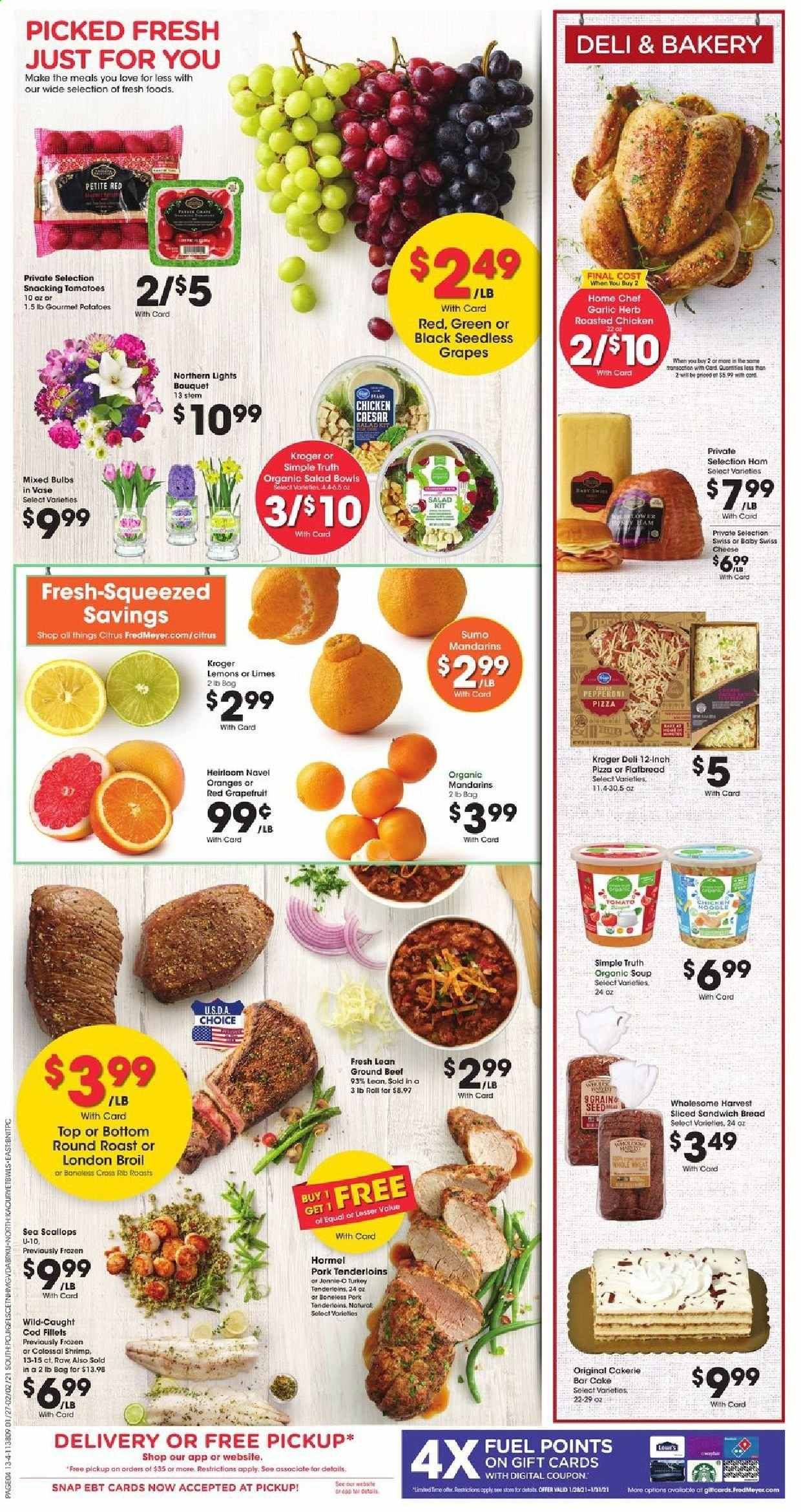 Fred Meyer (DC, DE, NJ, NY, PA, VA) Weekly Ad Flyer January 27 to February 2