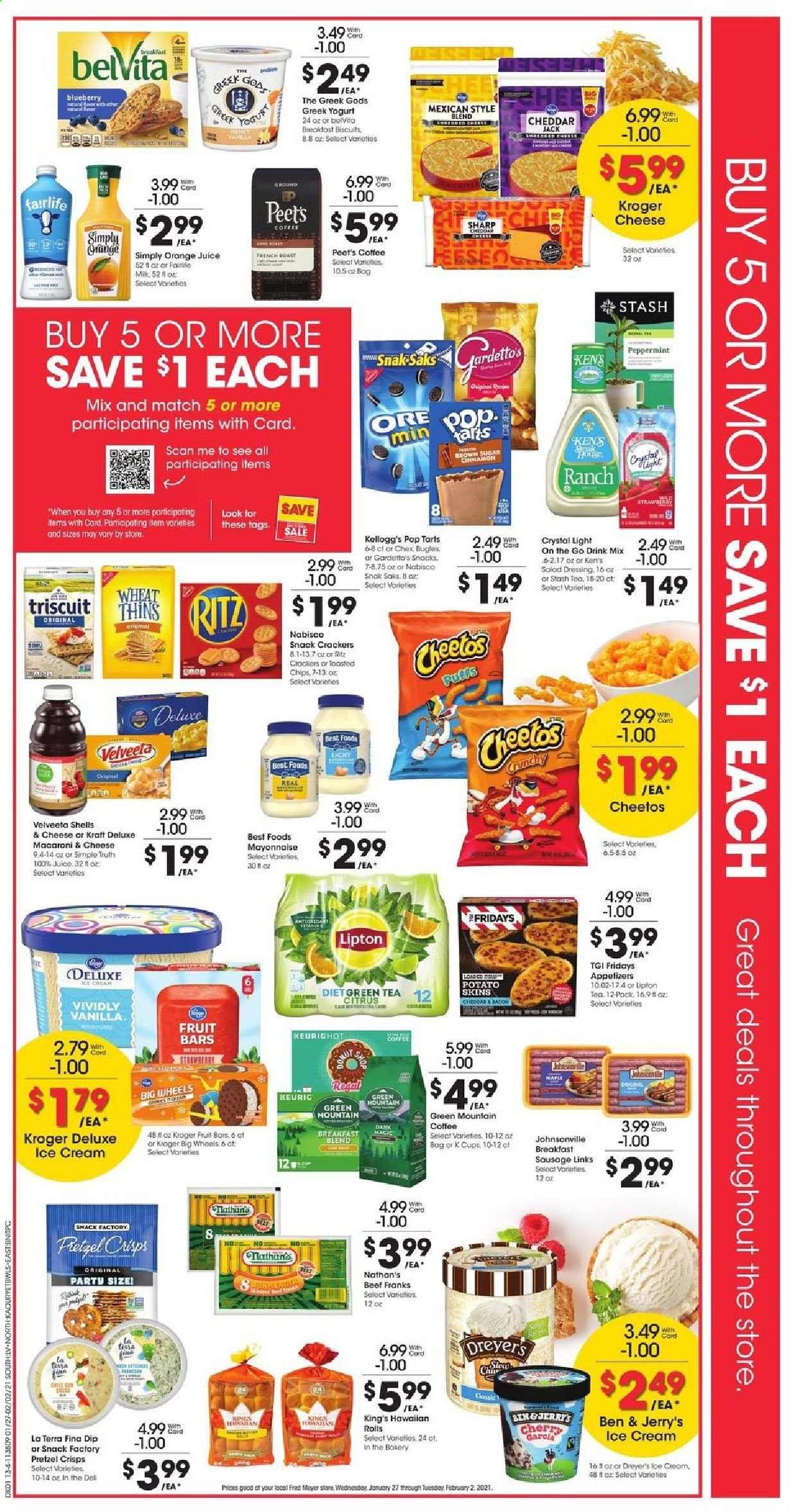 Fred Meyer (DC, DE, NJ, NY, PA, VA) Weekly Ad Flyer January 27 to February 2