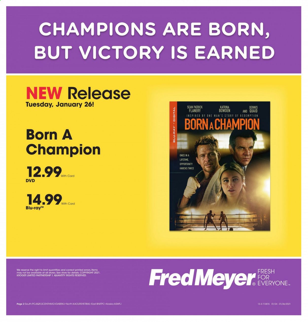 Fred Meyer Weekly Ad Flyer January 26 to January 26