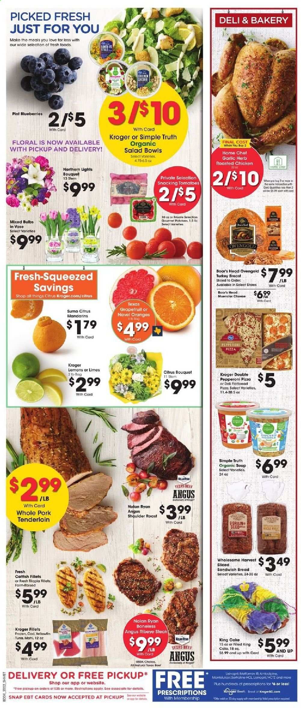 Kroger (GA, IL, LA, MI, OK, SC, TN, TX, VA) Weekly Ad Flyer January 27 to February 2