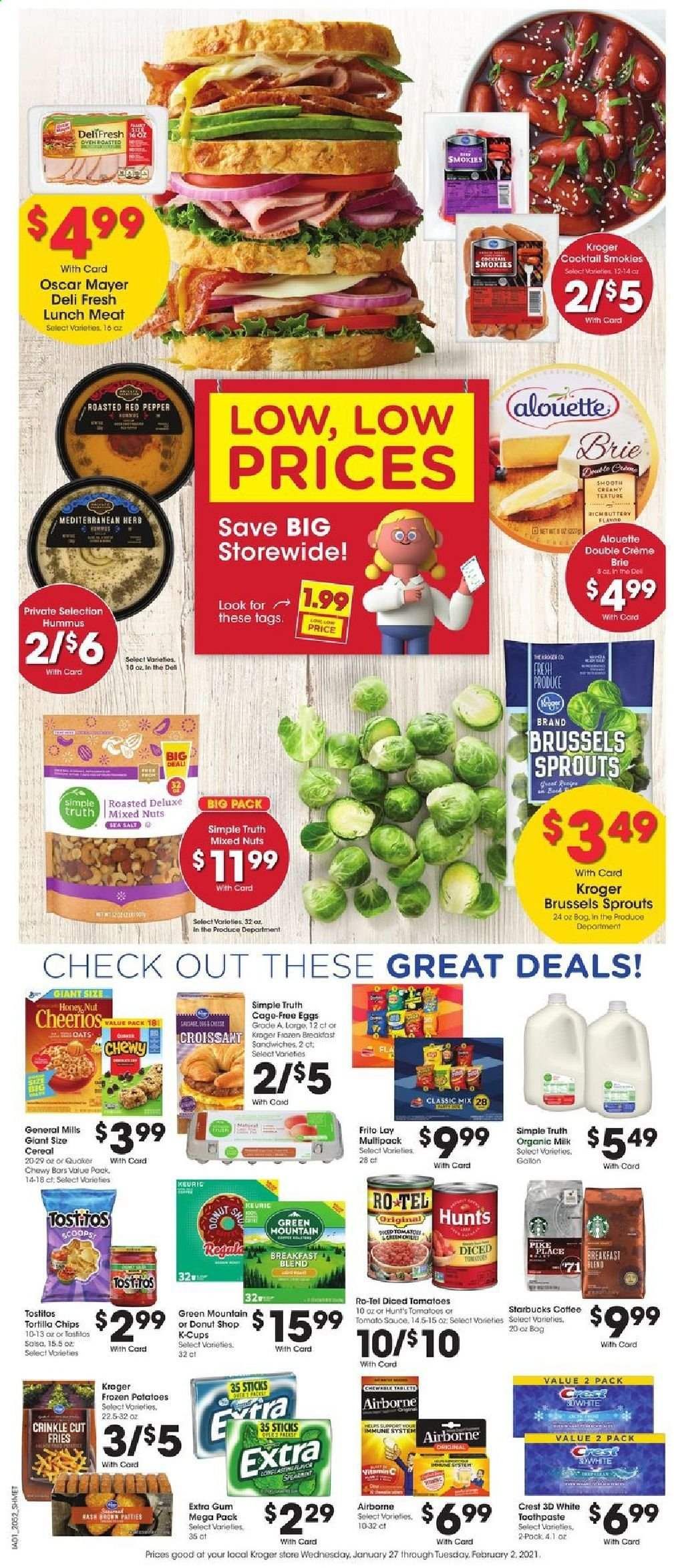 Kroger (GA, IL, LA, MI, OK, SC, TN, TX, VA) Weekly Ad Flyer January 27 to February 2