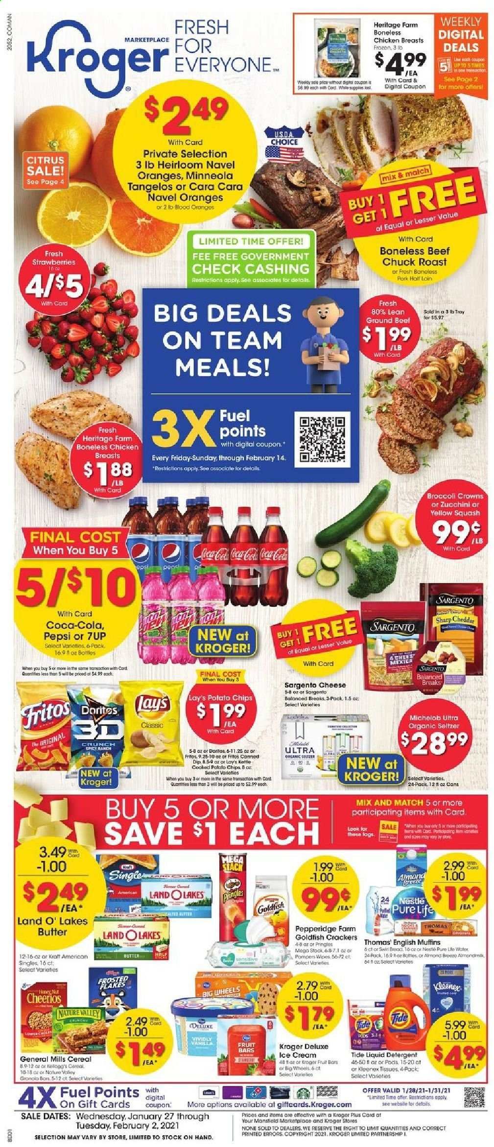 Kroger Weekly Ad Flyer January 27 to February 2