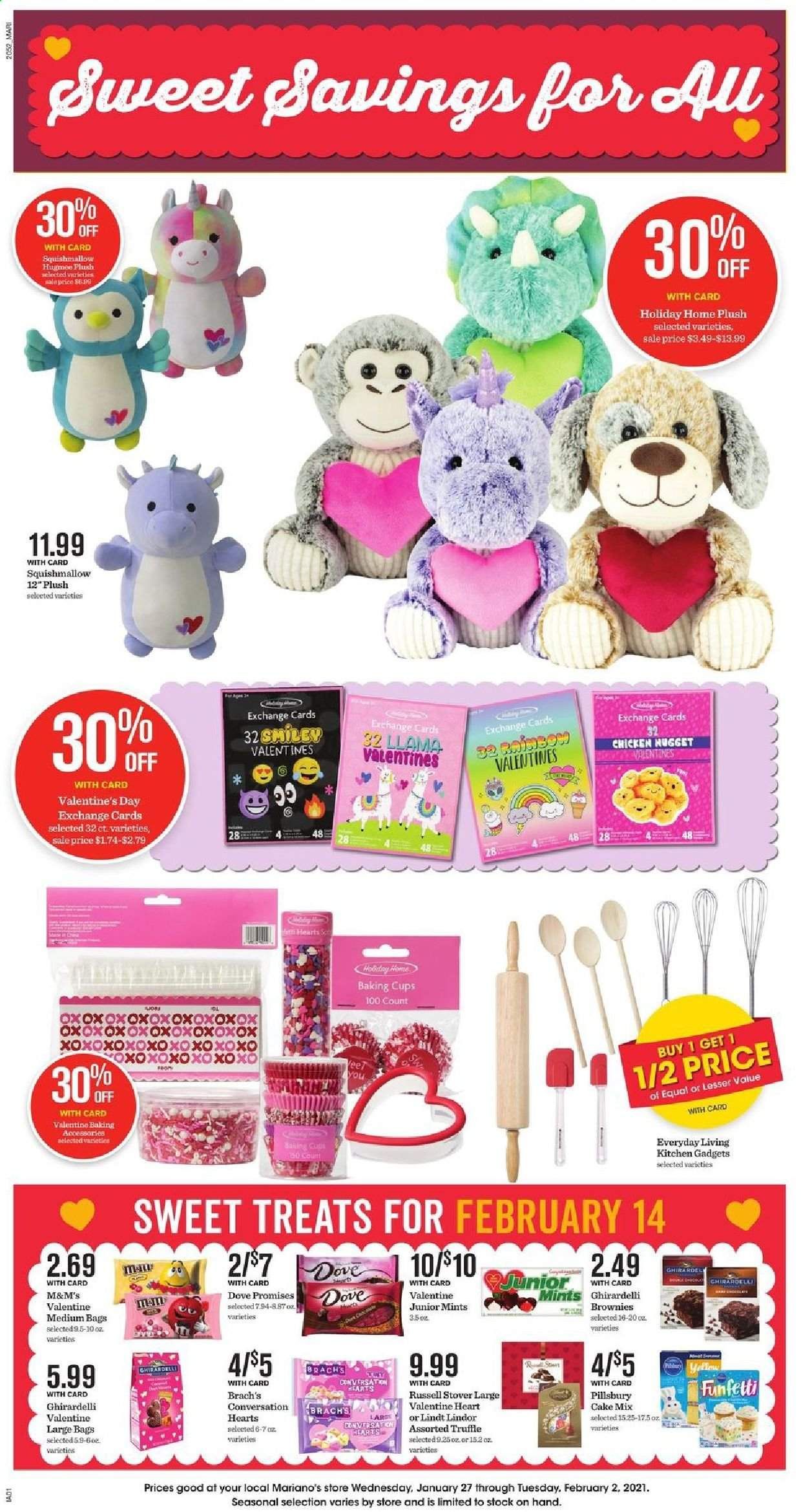 Mariano’s Weekly Ad Flyer January 27 to February 2