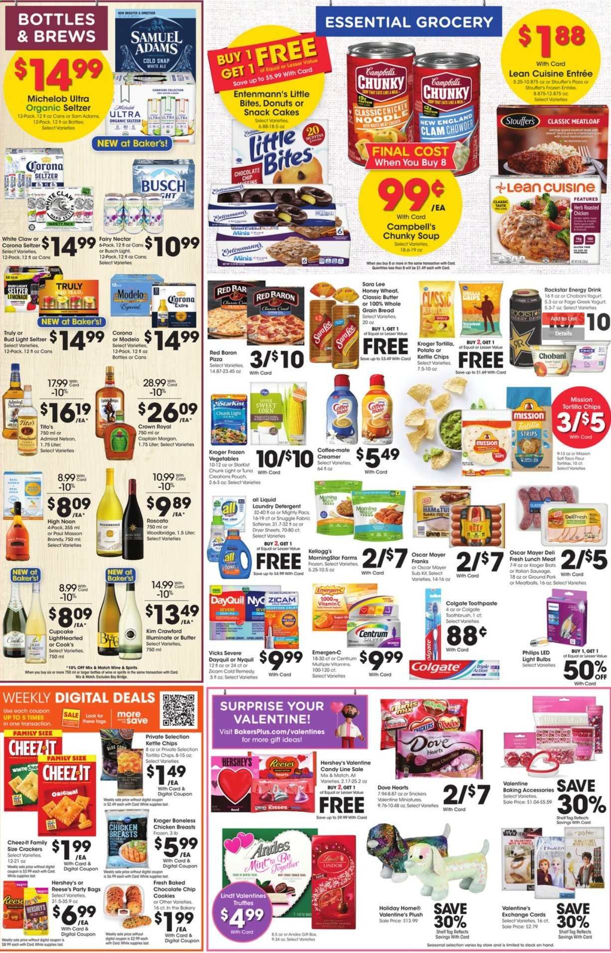 Baker's Weekly Ad Flyer January 27 to February 2