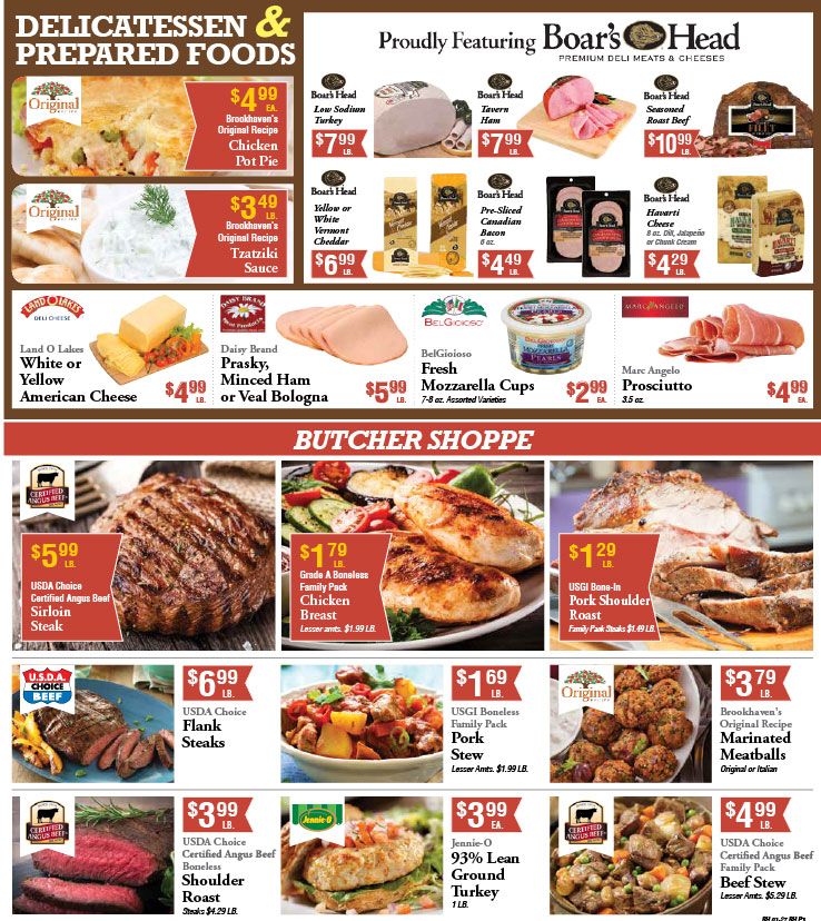Brookhaven Marketplace Weekly Ad Flyer January 27 to February 2, 2021