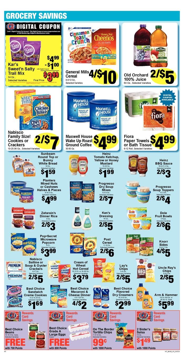 C&R Market Weekly Ad Flyer January 27 to February 2, 2021