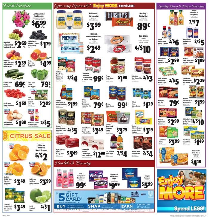 E.W. James & Sons Weekly Ad Flyer January 27 to February 2, 2021