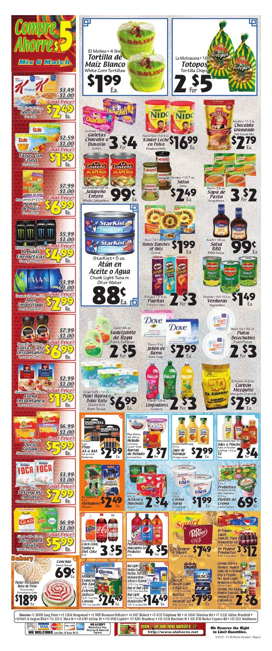 El Ahorro Supermarket Weekly Ad Flyer January 27 to February 2, 2021