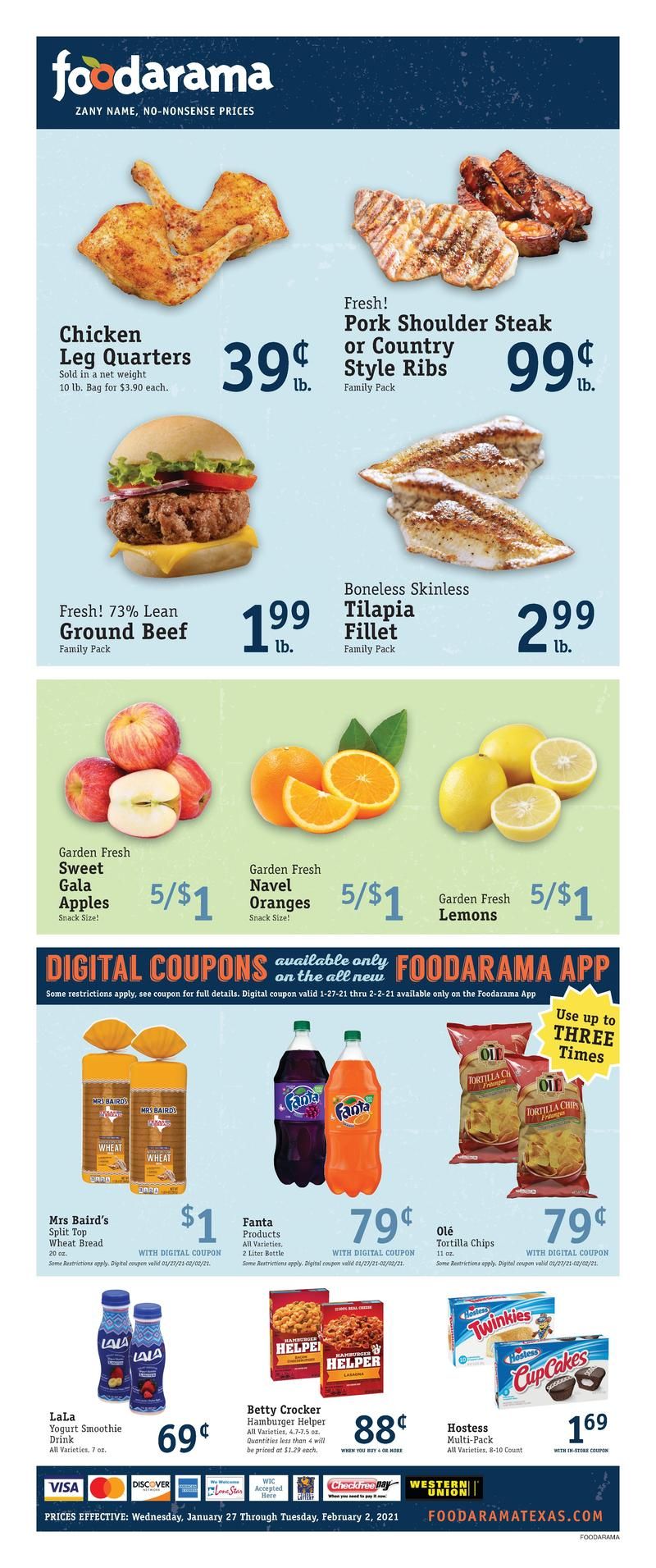 Foodarama Weekly Ad Flyer January 27 to February 2, 2021