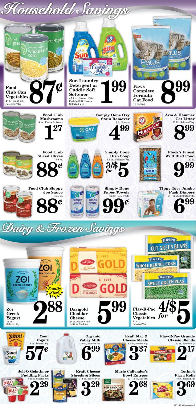 Harvest Foods Weekly Ad Flyer January 27 to February 2, 2021