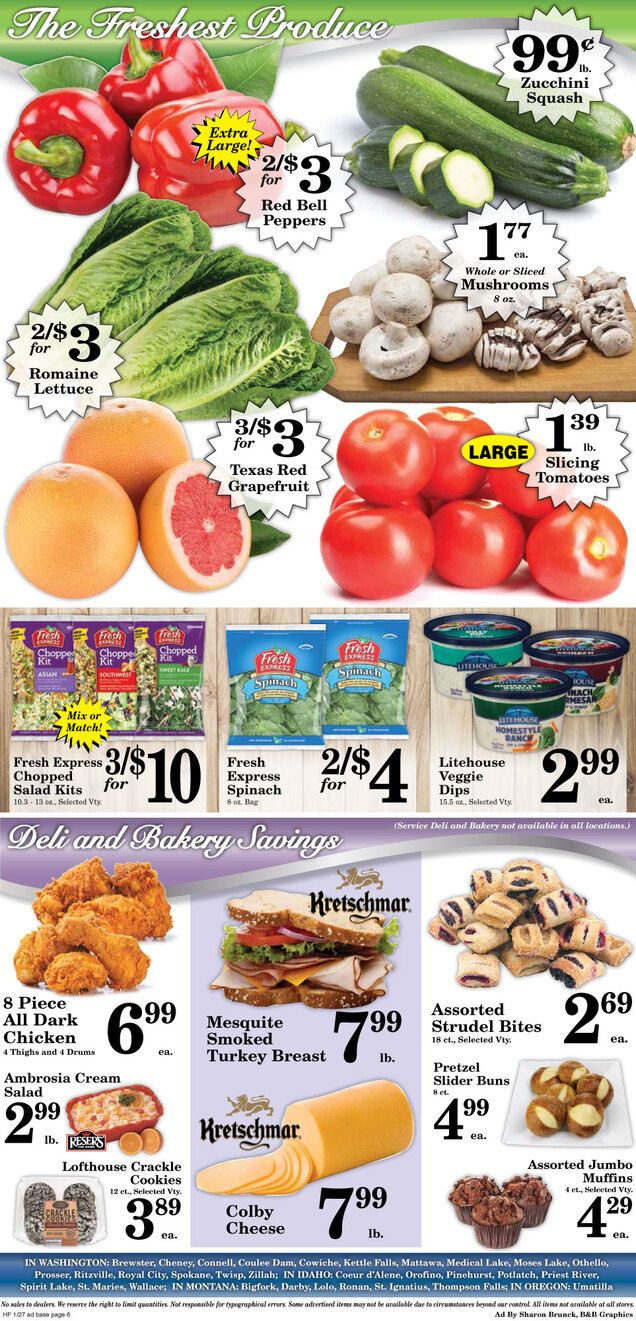 Harvest Foods Weekly Ad Flyer January 27 to February 2, 2021