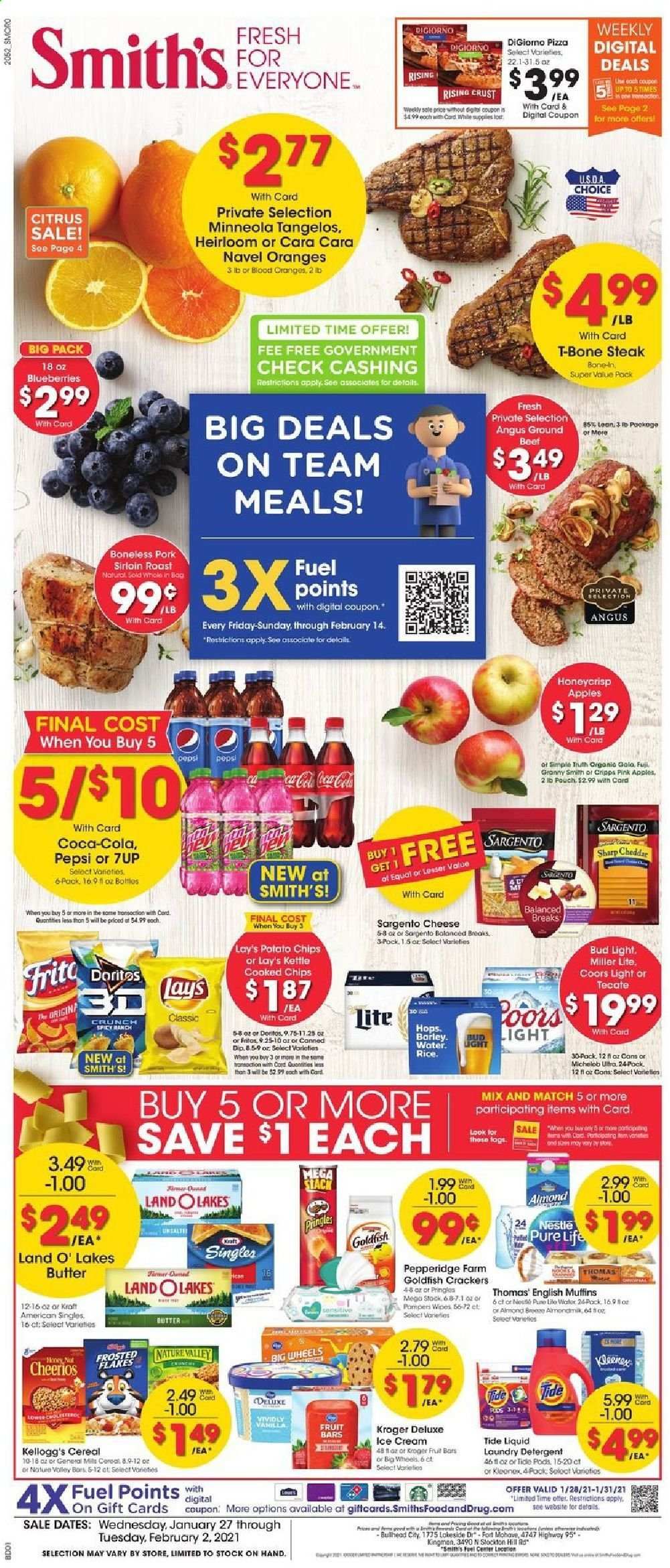 Smith's (AZ, ID, MT, NM, NV, UT, WY) Weekly Ad Flyer January 27 to February 2