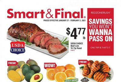 Smart & Final (AZ, CA, NV) Weekly Ad Flyer January 27 to February 2