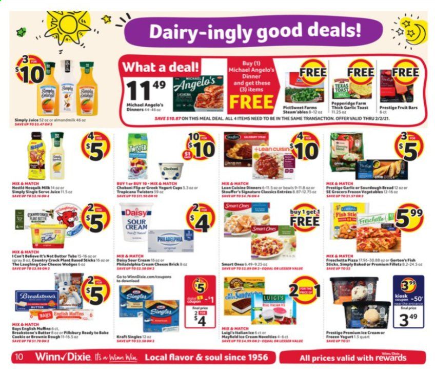 Winn Dixie (AL, FL, GA, LA, MS) Weekly Ad Flyer January 27 to February 2