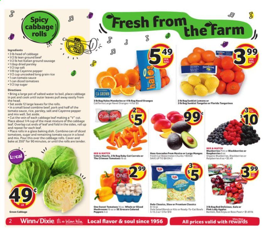 Winn Dixie (AL, FL, GA, LA, MS) Weekly Ad Flyer January 27 to February 2