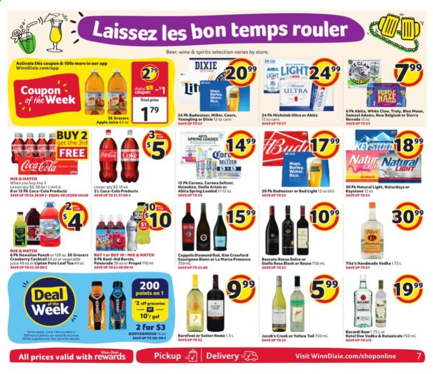 Winn Dixie (AL, FL, GA, LA, MS) Weekly Ad Flyer January 27 to February 2