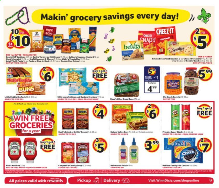 Winn Dixie (AL, FL, GA, LA, MS) Weekly Ad Flyer January 27 to February 2