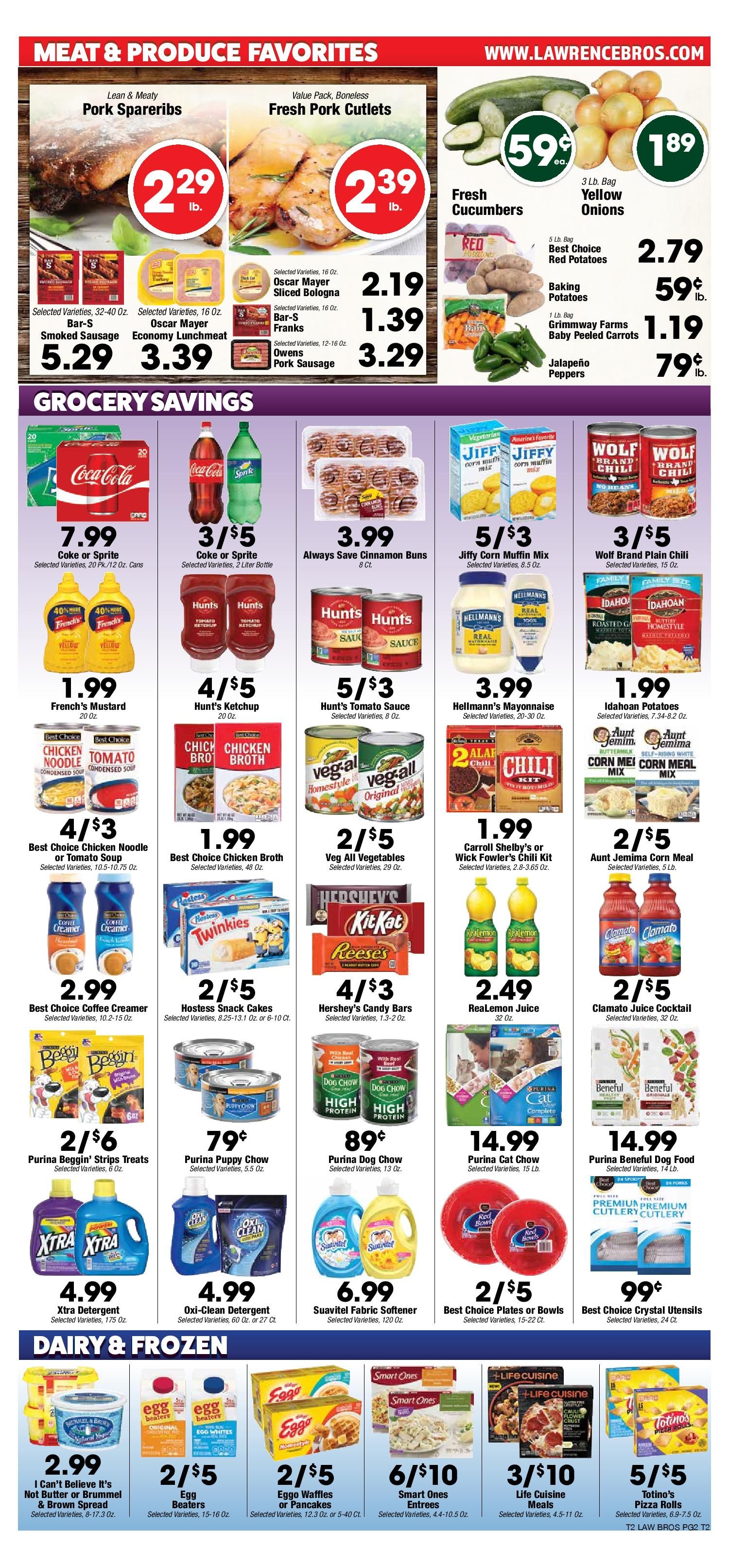 Lawrence Bros Weekly Ad Flyer January 27 to February 2, 2021