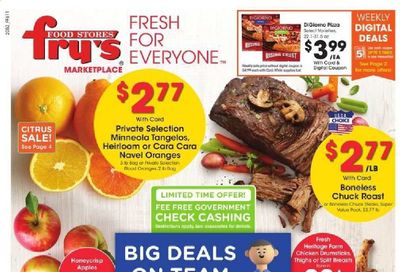 Fry’s (AZ) Weekly Ad Flyer January 27 to February 2