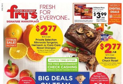 Fry’s (AZ) Weekly Ad Flyer January 27 to February 2