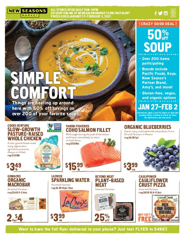 New Seasons Market (OR) Weekly Ad Flyer January 27 to February 2, 2021