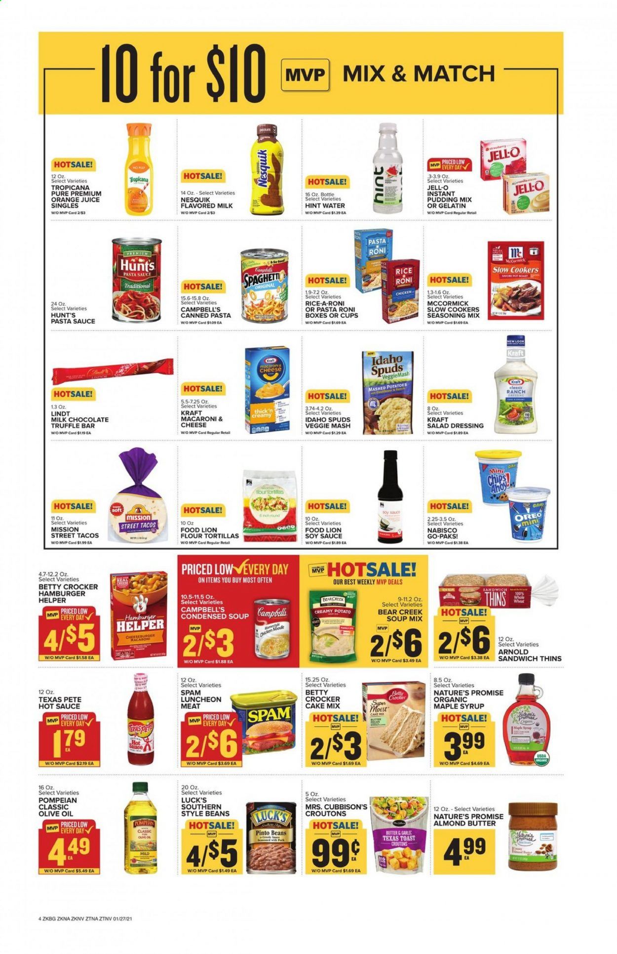 Food Lion (KY) Weekly Ad Flyer January 27 to February 2
