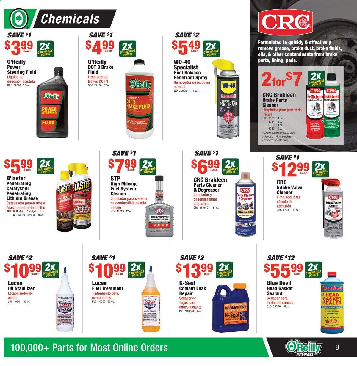 O'Reilly Auto Parts Weekly Ad Flyer January 27 to February 23