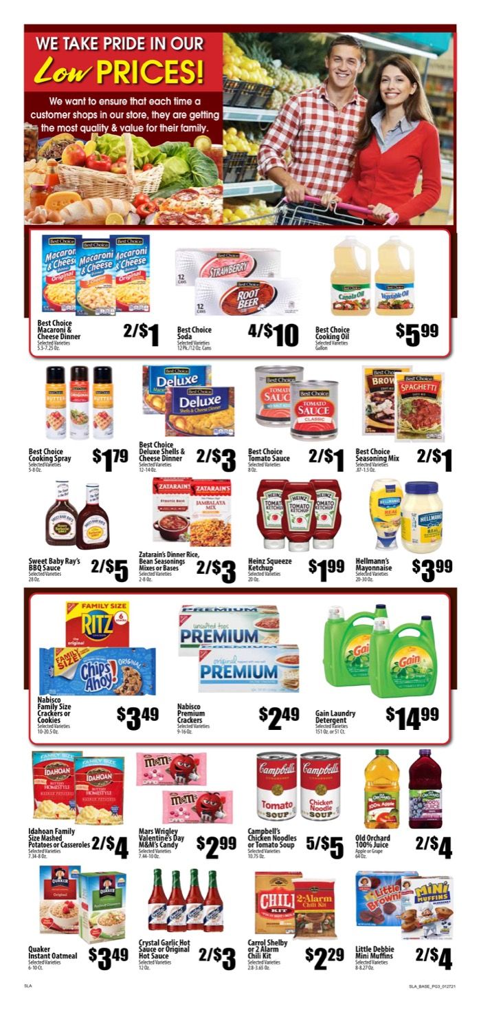 Piggly Wiggly (LA) Weekly Ad Flyer January 27 to February 2, 2021