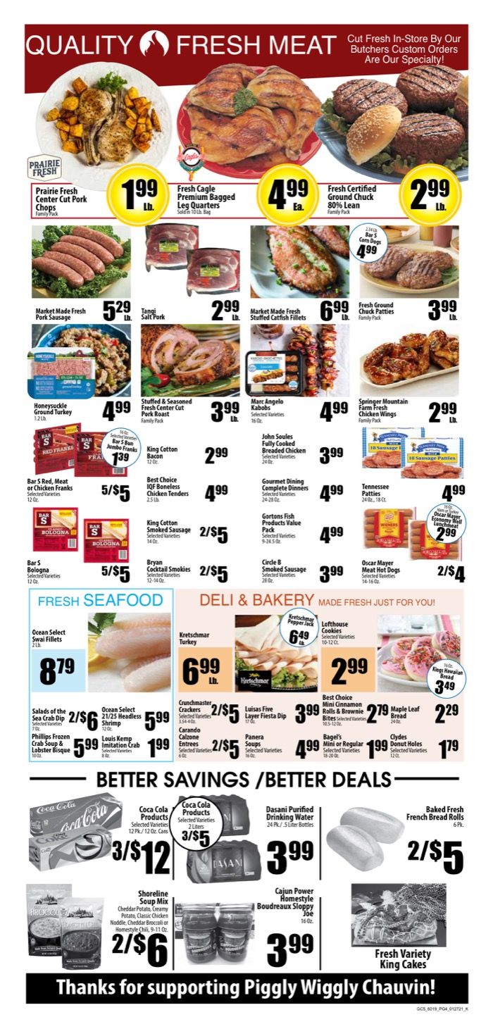 Piggly Wiggly (LA) Weekly Ad Flyer January 27 to February 2, 2021