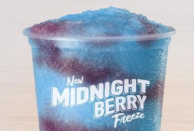 Taco Bell's New Sweet and Chilly Midnight Berry Freeze Arrives for a Limited Time