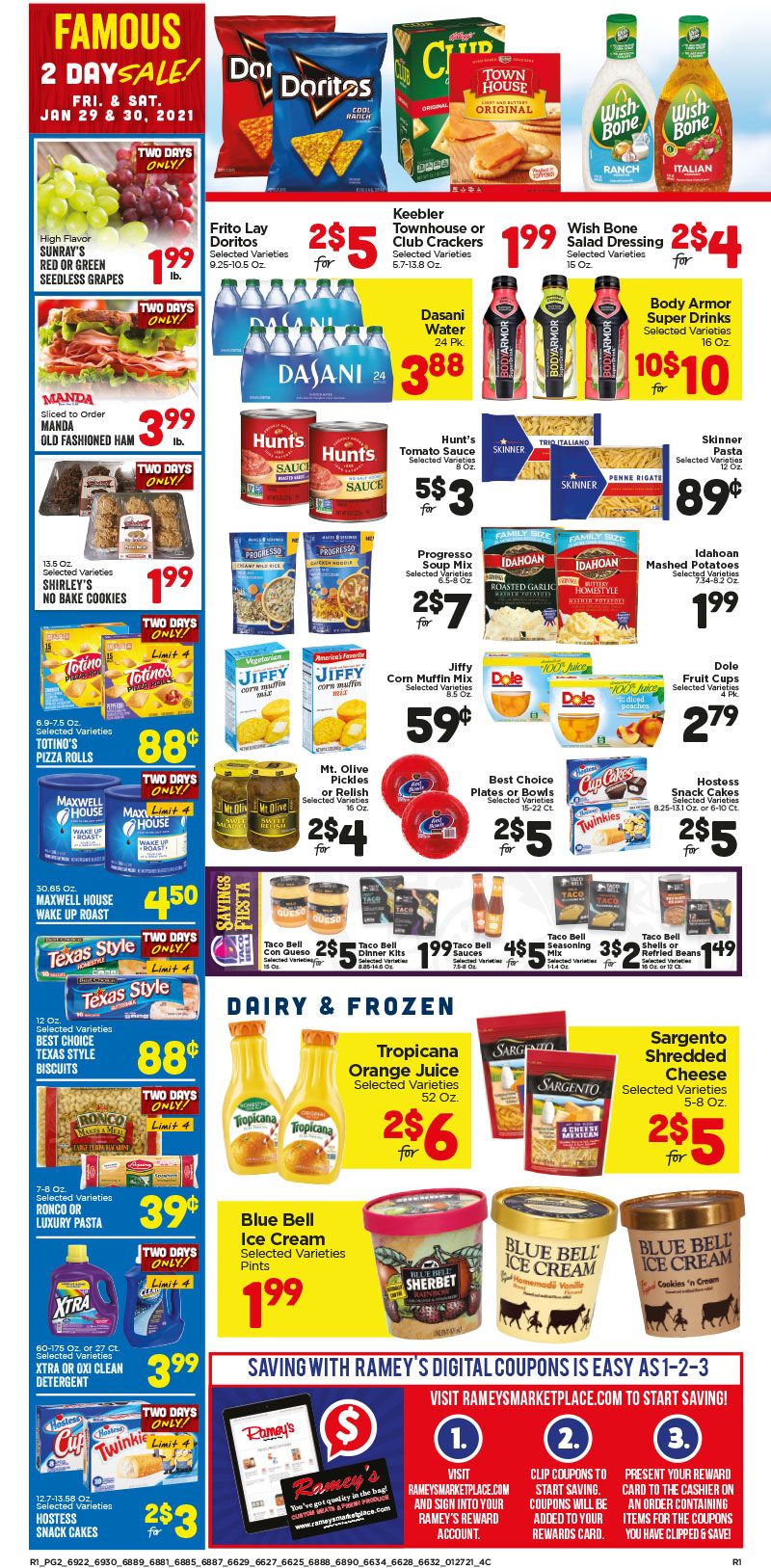 Ramey's Weekly Ad Flyer January 27 to February 2, 2021